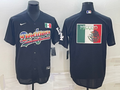 Men's Los Angeles Dodgers Black Alternate Replica Team Jerseys