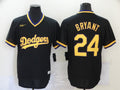 Men's Los Angeles Dodgers Kobe Bryant #24 Black Stitched Jerseys