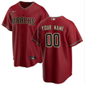 Men's Arizona Diamondbacks Red Custom Stitched Baseball Jerseys