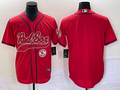 Men's Boston Red Sox Red Blank Jerseys