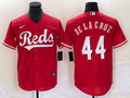 Men's Cincinnati Reds Elly De La Cruz #44 Red Alternate Replica Jerseys