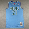 Men's Minnesota Timberwolves Kevin Garnett Hardwood Classics Swingman Jerseys