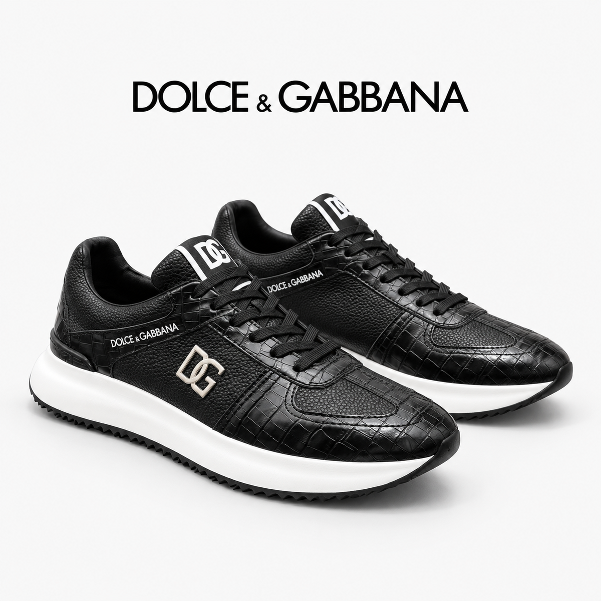 Dolce & Gabbana DG Classic Calfskin Casual Shoes