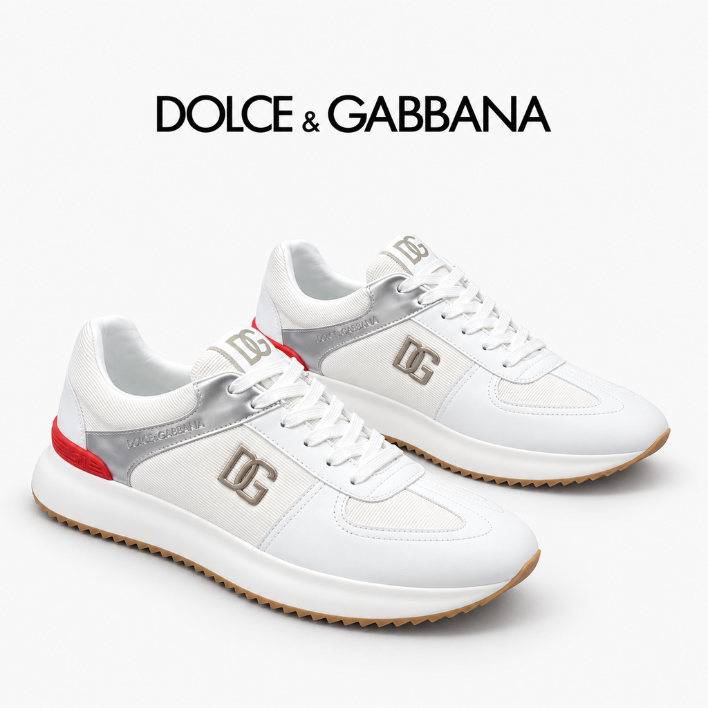 Dolce & Gabbana DG Classic Calfskin Casual Shoes