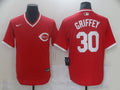 Men's Cincinnati Reds Ken Griffey Jr. #30 Red Alternate Game Jerseys
