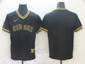 Men's Boston Red Sox Black Blank Jerseys