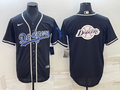 Men's Los Angeles Dodgers Black Authentic Baseball Jerseys