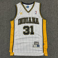 Men's Indiana Pacers Reggie Miller #31 White Hardwood Classics Swingman Jerseys