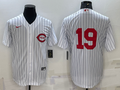 Men's Cincinnati Reds Joey Votto #19 White 2022 MLB at Field of Dreams Game Authentic Player Jerseys