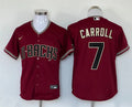 Men's Arizona Diamondbacks Corbin Carroll #7 Red Limited Player Jerseys