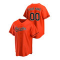 Men's Baltimore Orioles Orange Replica Custom Jerseys