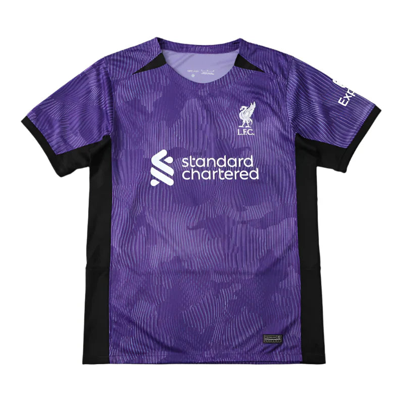 Liverpool F.C. Third Jersey 2023/24 | Fan Version Football Shirt with Player Name & Number