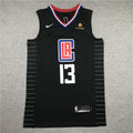 Men's LA Clippers Paul George #13 NBA Black Classics Jerseys