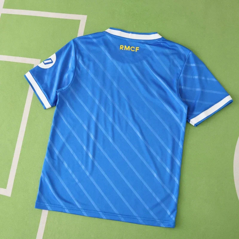 Real Madrid CF Third Kids Kit 2025/26 – Children's Royal Blue Football Jersey & Shorts Set