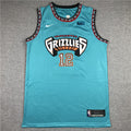 Men's Memphis Grizzlies Ja Morant #12 Green Classic Jerseys