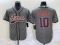 Men's Houston Astros Yuli Gurriel #10 Gray Replica Team Jerseys Joint Edition