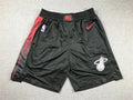 Men's Miami Heat Black 2023/24 Swingman City Edition Shorts1