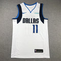 Men's Dallas Mavericks Kyrie Irving #11 White Fastbreak Jerseys - Association Edition