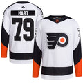 Men's Philadelphia Flyers Carter Hart adidas White Reverse Retro 2.0 Authentic Player Jersey