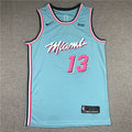 Men's Miami Heat Bam Adebayo #13 Blue Swingman Player Jerseys