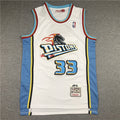 Men's Detroit Pistons Grant Hill 1998-99 White Hardwood Classics Swingman Jerseys