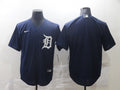 Men's Detroit Tigers Navy Alternate Replica Blank Jerseys