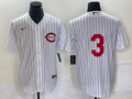 Men's Cincinnati Reds Ken Griffey Jr #3 White 2022 MLB at Field of Dreams Game Authentic Player Jerseys