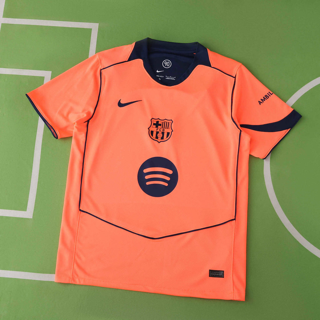 FC Barcelona Third Jersey 2025/26 – Fan Version | Custom Name & Number
