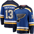 Men's St. Louis Blues Alexey Toropchenko #13 Blue Home Breakaway Jerseys