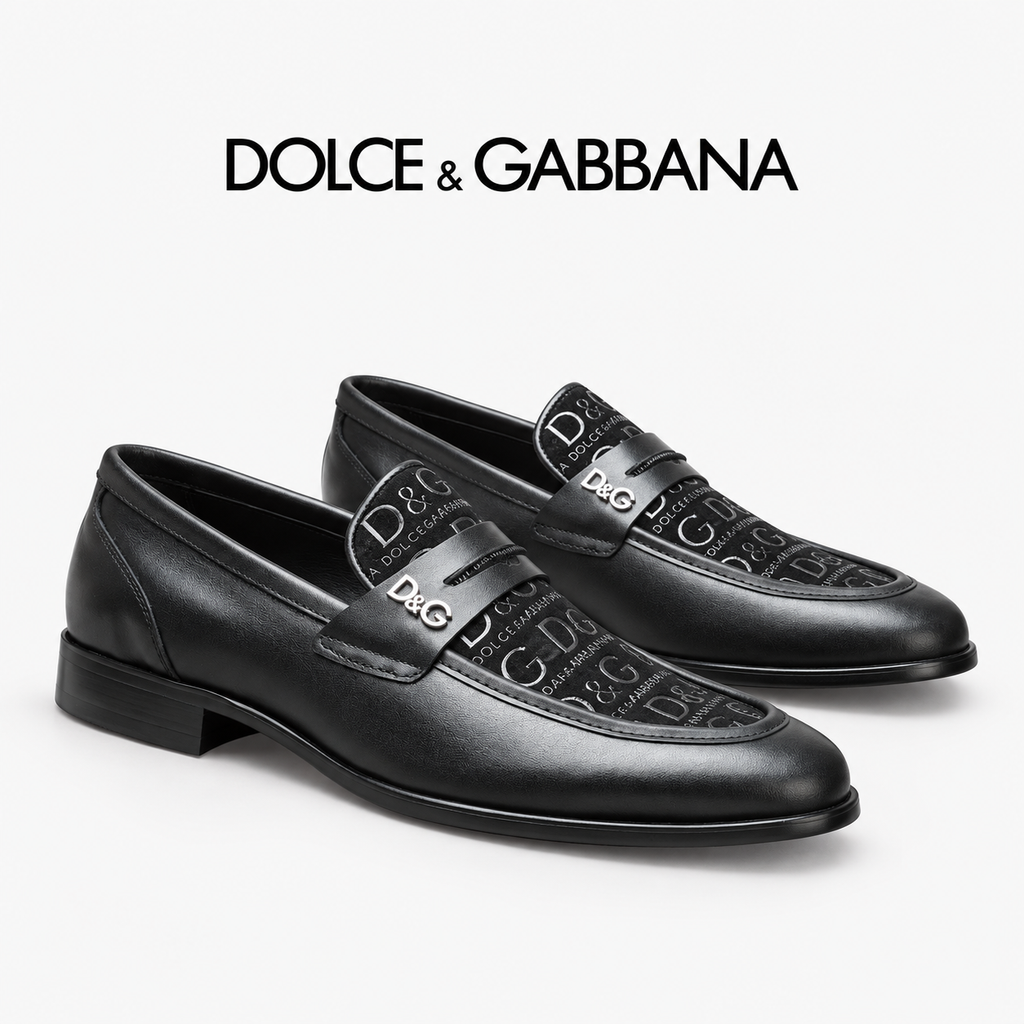 Dolce & Gabbana DG Men's Handcrafted Formal Dress Shoes