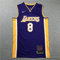Kobe Bryant #8 Los Angeles Lakers Purple Black Mamba Retirement Edition Swingman Jersey – Nike 5-Star