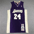 Men's Los Angeles Lakers Kobe Bryant Hall of Fame Purple Hardwood Classics Jerseys
