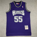 Men's Sacramento Kings Jason Williams Purple Hardwood Classics Swingman Jerseys