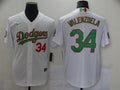 Men's Los Angeles Dodgers Fernando Valenzuela #34 White Player Game Jerseys
