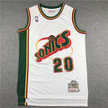 Gary Payton #20 Seattle SuperSonics White Home Throwback Swingman Jersey – Mitchell & Ness 1995-96 Hardwood Classics