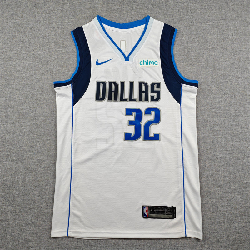 Cooper Flagg #32 Dallas Mavericks White 2024-25 Association Edition Swingman Jersey – Nike DALLAS