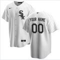 Men's Chicago White Sox White Home Replica Custom Jerseys