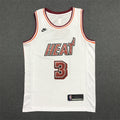 Men's Miami Heat Dwyane Wade #3 White 2022/23 Swingman Jerseys - Classic Edition