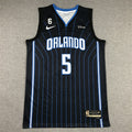 Men's Orlando Magic Paolo Banchero #5 Black 2022/23 Swingman Jerseys - Icon Edition