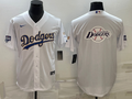 Men's Los Angeles Dodgers White Authentic Game Jerseys