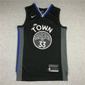 Men's Golden State Warriors James Wiseman #33 Black Swingman Jerseys