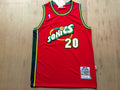 Gary Payton #20 Seattle SuperSonics Red 1997-98 Hardwood Classics Swingman Jersey – Mitchell & Ness