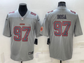 Men's San Francisco 49ers Nick Bosa #97 Gray Atmosphere Game Jerseys