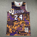 Men's Los Angeles Lakers Kobe Bryant #24 Year of Rabbit Edition Hardwood Classics Swingman Jerseys