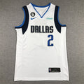 Kyrie Irving #2 Dallas Mavericks Association Edition Swingman Jersey – White NBA Fan Gear