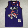 Men's Toronto Raptors Tracy McGrady Purple 1998-99 Hardwood Classics Swingman Jerseys