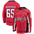 Men's Washington Capitals Andre Burakovsky #65 Red Breakaway Home Player Jerseys