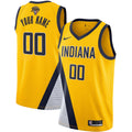 Indiana Pacers 2025 NBA Finals Custom Yellow Jersey - Icon Edition