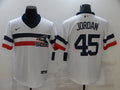 Men's Chicago White Sox Michael Jordan #45 White Authentic Game Jerseys