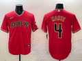 Men's Arizona Diamondbacks Ketel Marte #4 Red Alternate Limited Jerseys